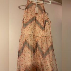 NWT Candies halter top pink dress